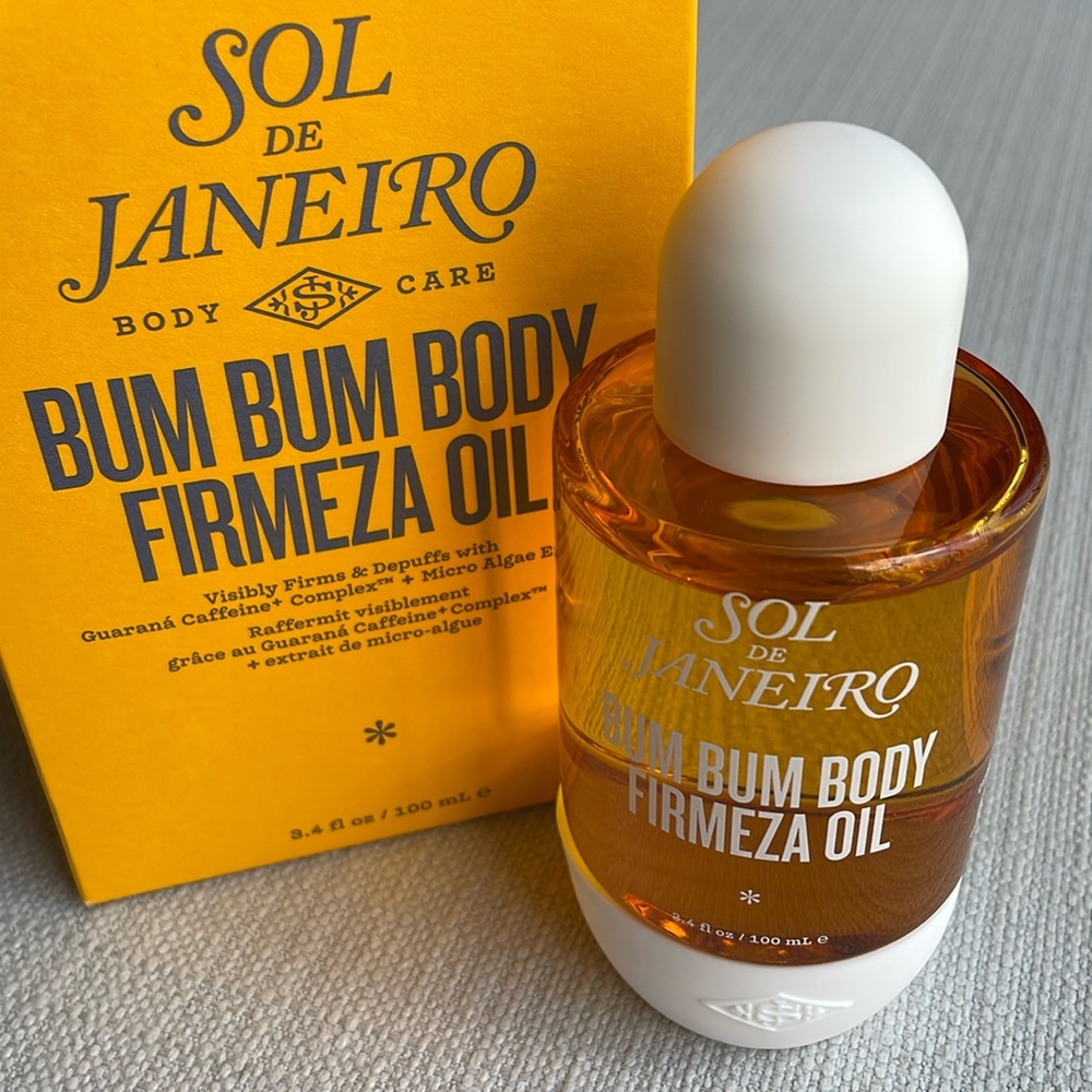 Sol de Janeiro Bum Bum Firmeza Firming & Debloating Body Oil new in box